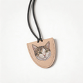 Custom Pet Leather Carving Glasses Clip