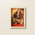 Custom Hand-Painted Textured Canvas Pet Portrait